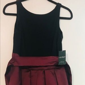 Ralph Lauren midi evening gown.